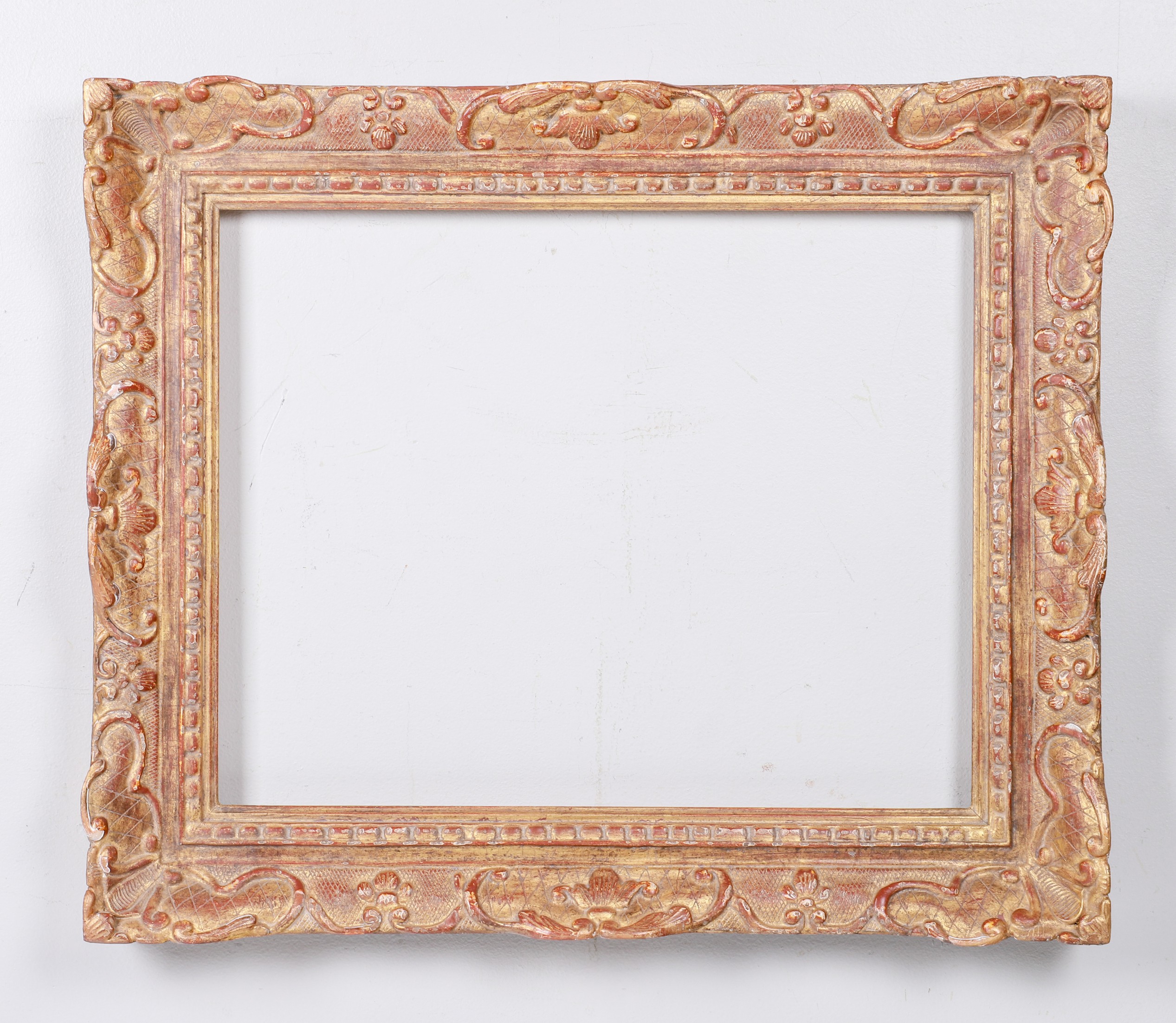 Custom gilt carved picture frame,