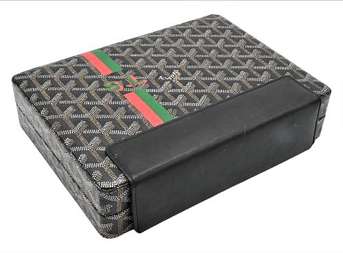 CUSTOM GOYARD CIGAR BOXCustom