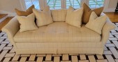 CUSTOM HOUNDSTOOTH HOME CREME