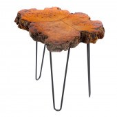 CUSTOM LIVE EDGE STAND 21st ce