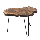 CUSTOM LIVE EDGE TABLE ON META