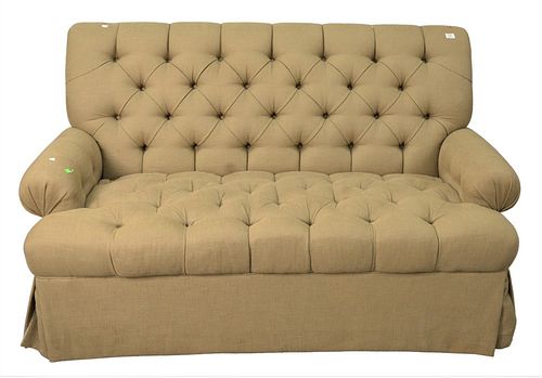 CUSTOM LOVESEAT, HAVING TUFTED SEAT