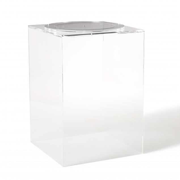 CUSTOM LUCITE DISPLAY PEDESTAL WITH
