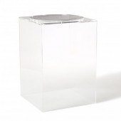 CUSTOM LUCITE DISPLAY PEDESTAL