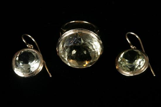 CUSTOM-MADE HEAVY YELLOW GOLD AND