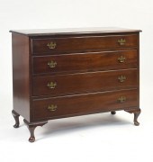 CUSTOM MADE MAHOGANY 4 DRAWER