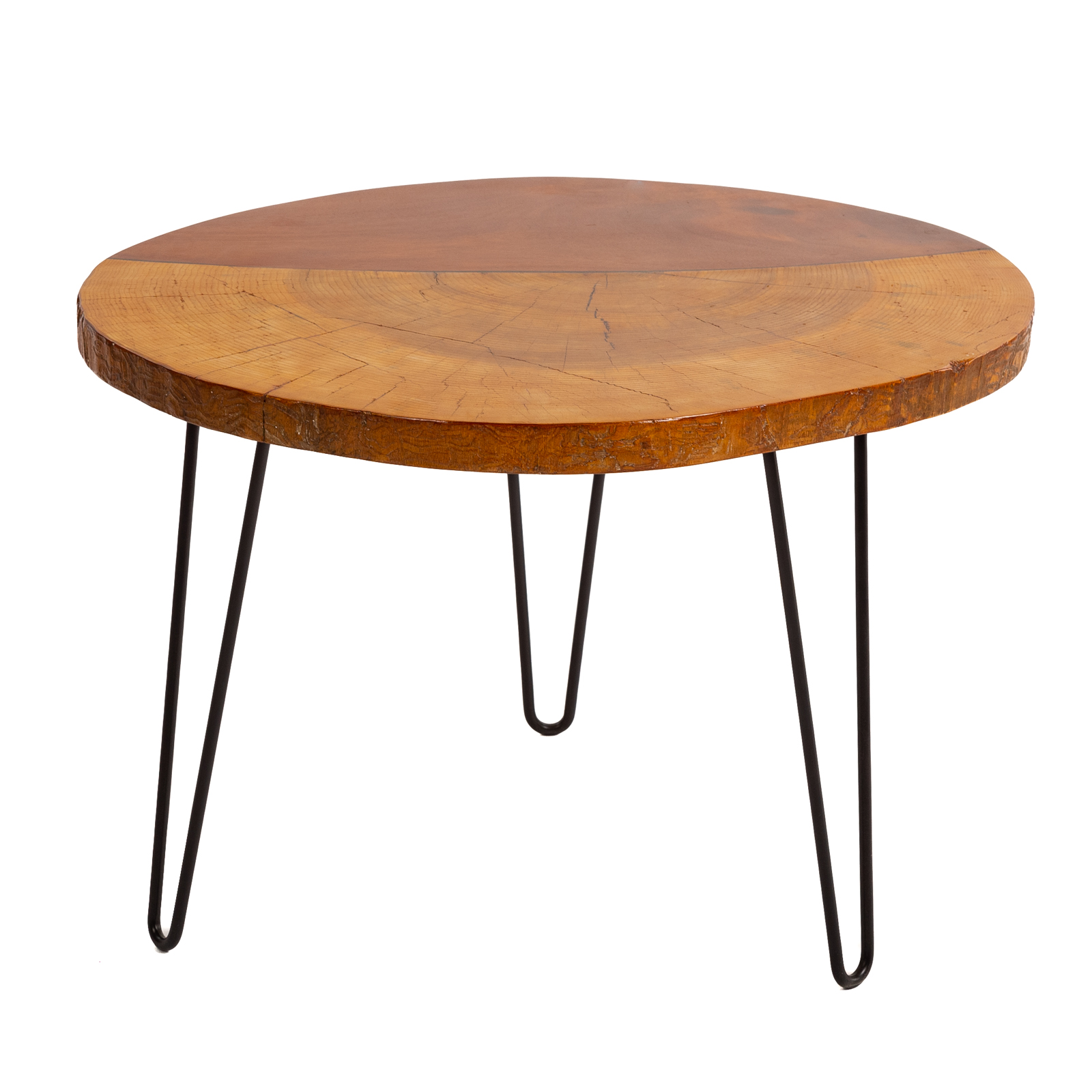 CUSTOM MADE MIXED WOOD TABLE 21st