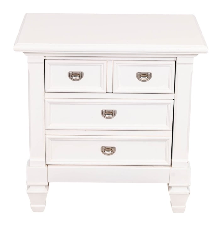 CUSTOM MADE MODERN WHITE PAINTED