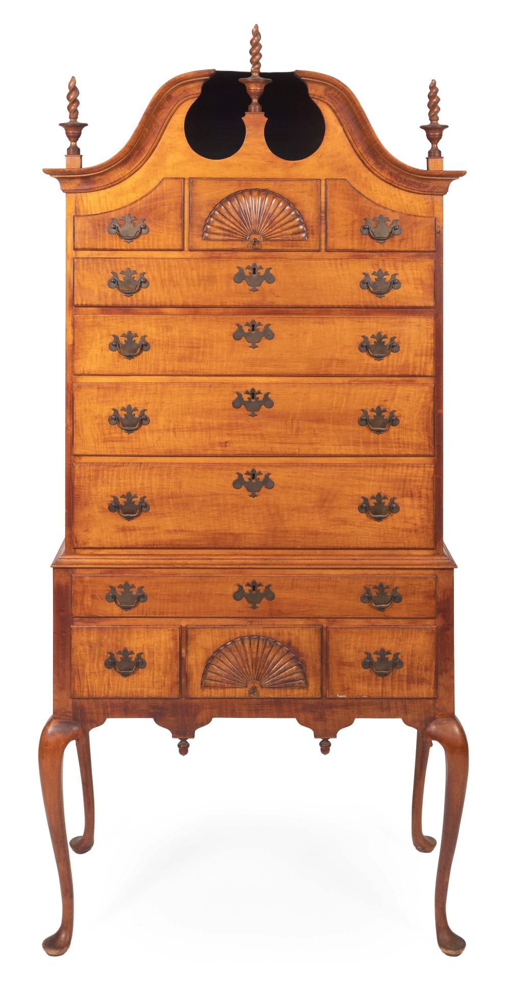 CUSTOM-MADE QUEEN ANNE-STYLE