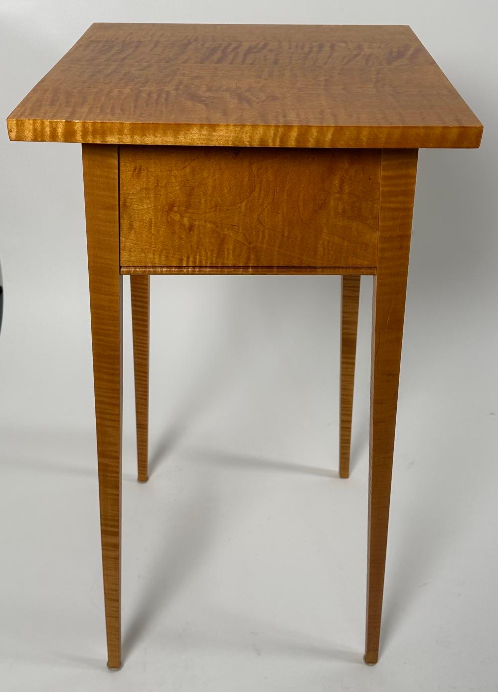CUSTOM-MADE TIGER MAPLE STAND