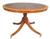 CUSTOM MAHOGANY ROUND DINING T