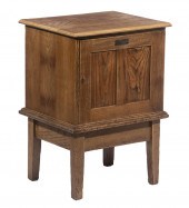CUSTOM OAK 6-DRAWER CABINET CO