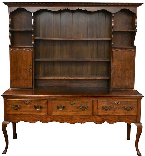 CUSTOM OAK WELSH CUPBOARDCustom Oak