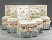 CUSTOM SCALAMANDRE UPHOLSTERED