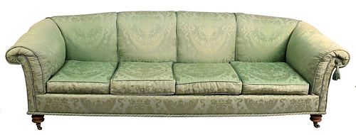CUSTOM SOFA ATTRIBUTED TO GEORGE