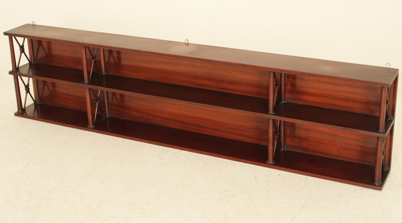 CUSTOM SOLID MAHOGANY HANGING PLATE