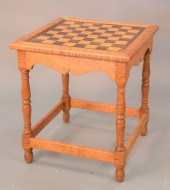 CUSTOM TIGER MAPLE TABLE HAVIN