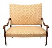 CUSTOM UPHOLSTERED FEDERAL STY