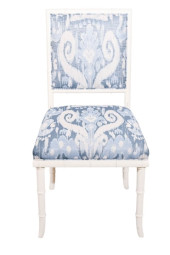 CUSTOM UPHOLSTERED PAINTED FAU