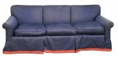 CUSTOM UPHOLSTERED THREE CUSHI
