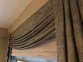 CUSTOM VALANCE & DRAPERY IN FO
