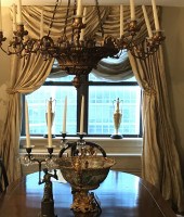 CUSTOM VALANCE & PANELS IN FOR