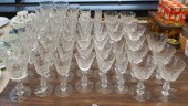 CUT CRYSTAL 54-PIECE STEM TABL