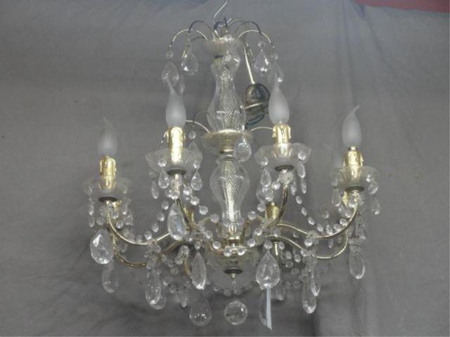 Cut Crystal and Gilt Metal