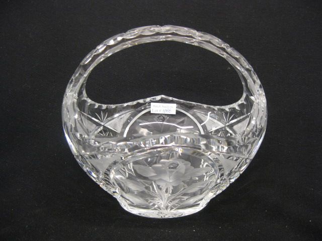 Cut Crystal Basket intaglio