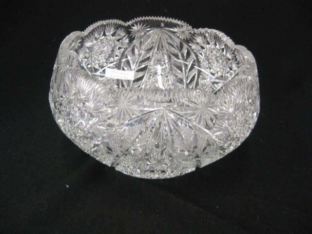 Cut Crystal Bowl elaborate