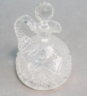 CUT CRYSTAL CARAFE, H: 8 INCut