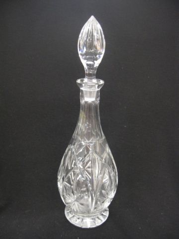 Cut Crystal Decanter snowflake