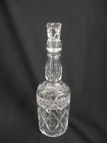 Cut Crystal Decanter whiskey bottle