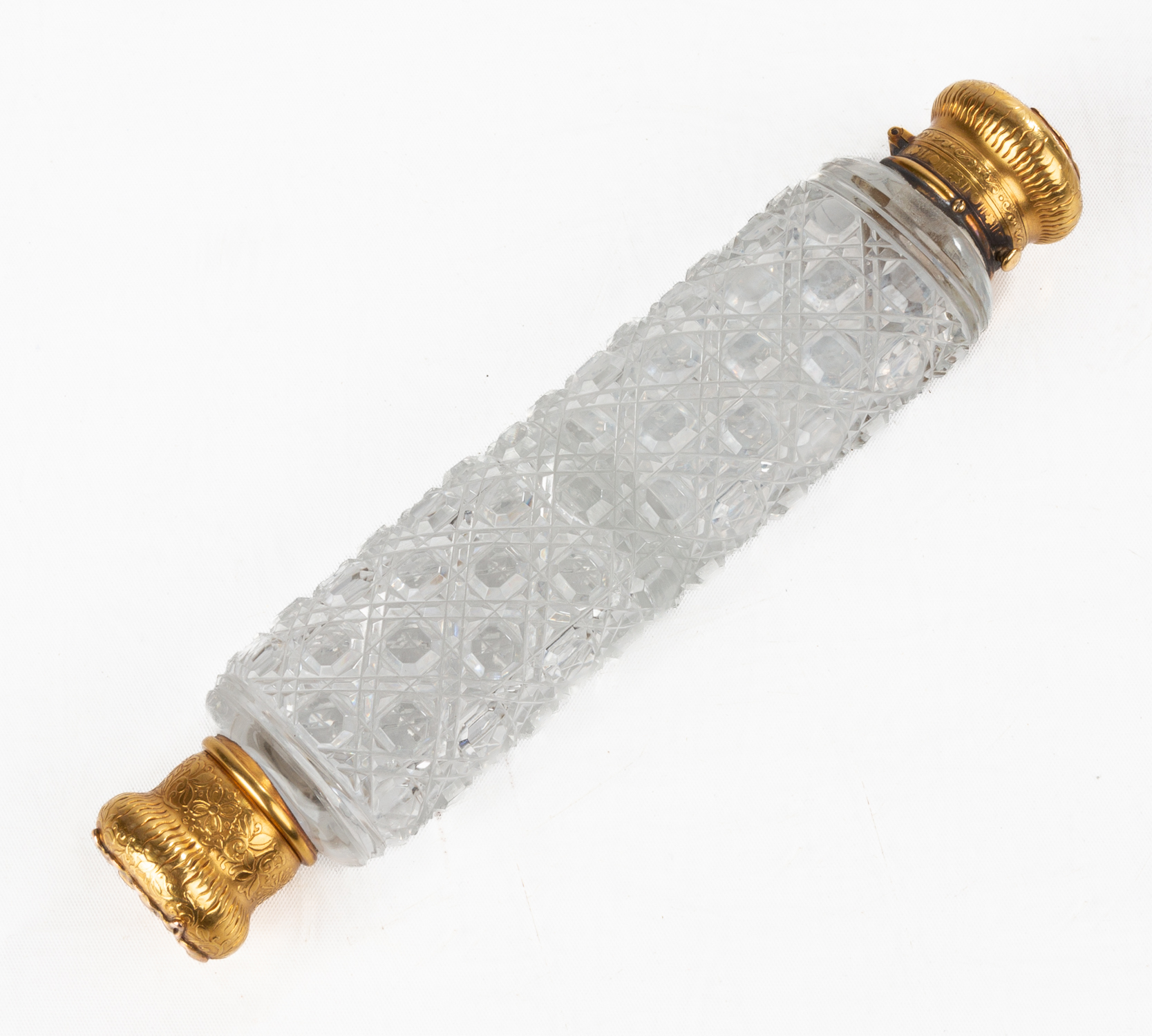 CUT CRYSTAL DOUBLE SIDED PERFUME