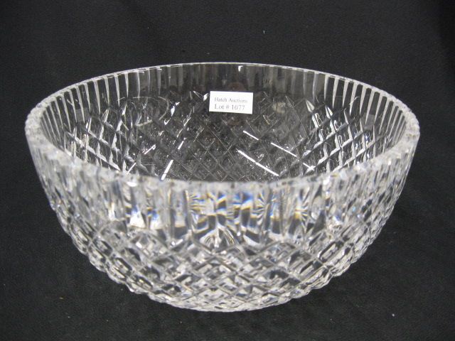 Cut Crystal Fruit Bowl diamond