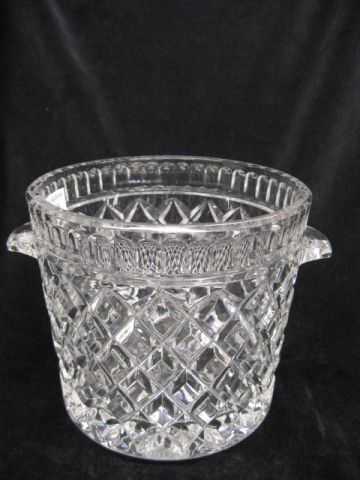 Cut Crystal Ice Bucket 5 1/2''