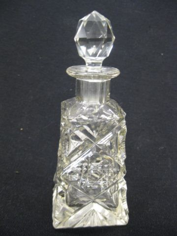 Cut Crystal Perfume Bottle