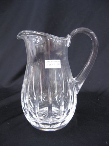 Cut Crystal Pitcher 8'' excellent.