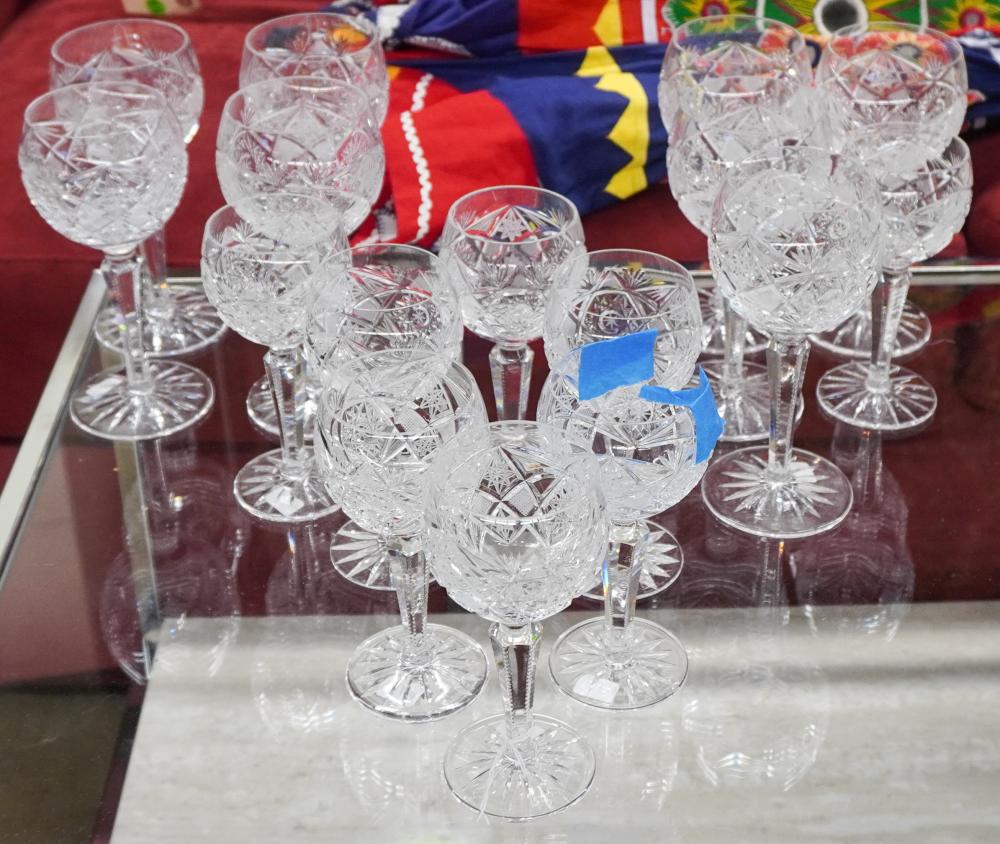 CUT CRYSTAL STEMWARE SERVICECut