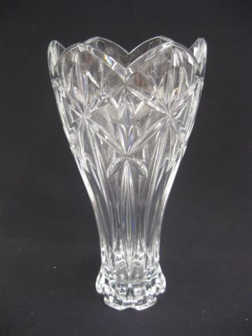 Cut Crystal Vase shooting star