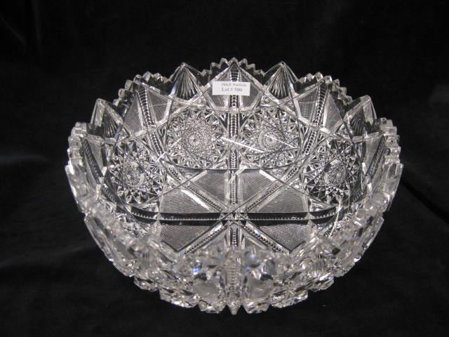 Cut Glass Bowl brilliant period