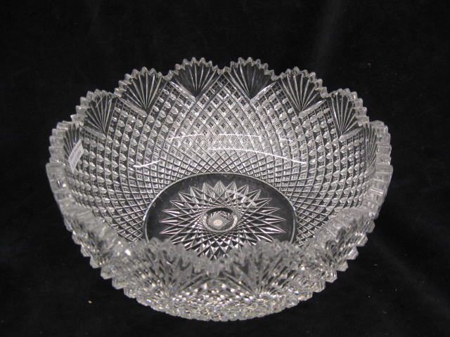Cut Glass Bowl brilliant period