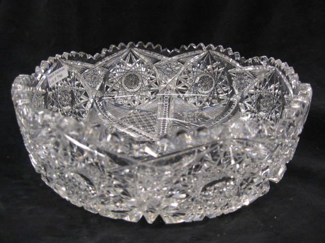 Cut Glass Bowl Brilliant Period