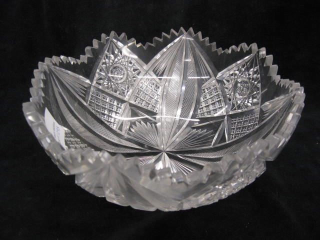 Cut Glass Bowl brilliant period
