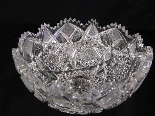 Cut Glass Bowl brilliant period