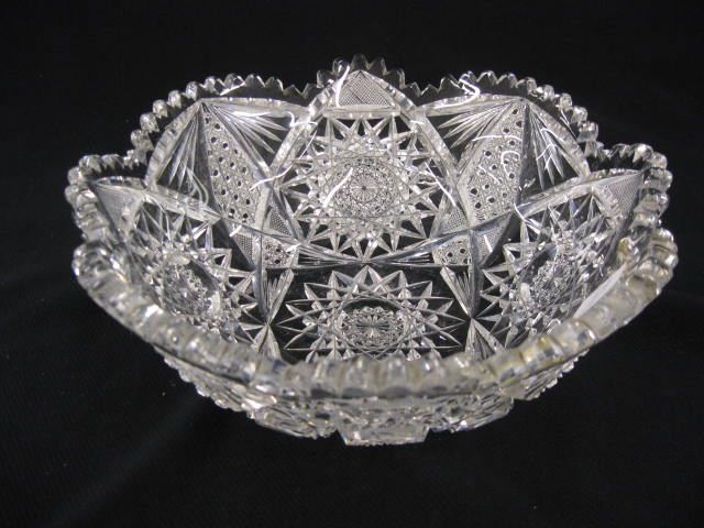 Cut Glass Bowl brilliant period