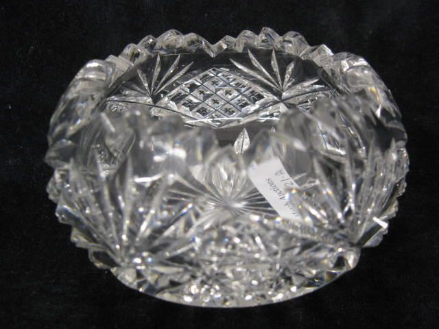 Cut Glass Bowl brilliant period 4''