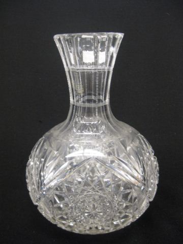 Cut Glass Carafe starburst
