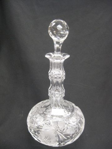 Cut Glass Decanter double goose