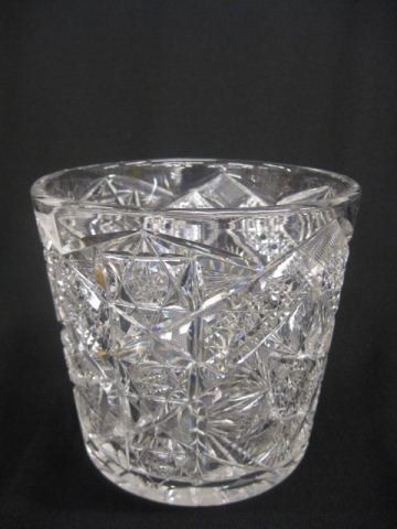 Cut Glass Ice Bucket brilliant